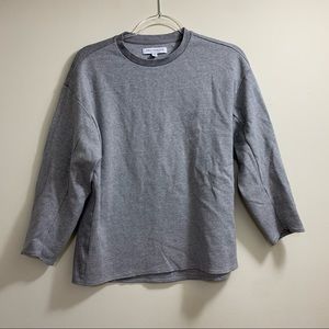 Urban Research Gray Crew Neck Size Medium